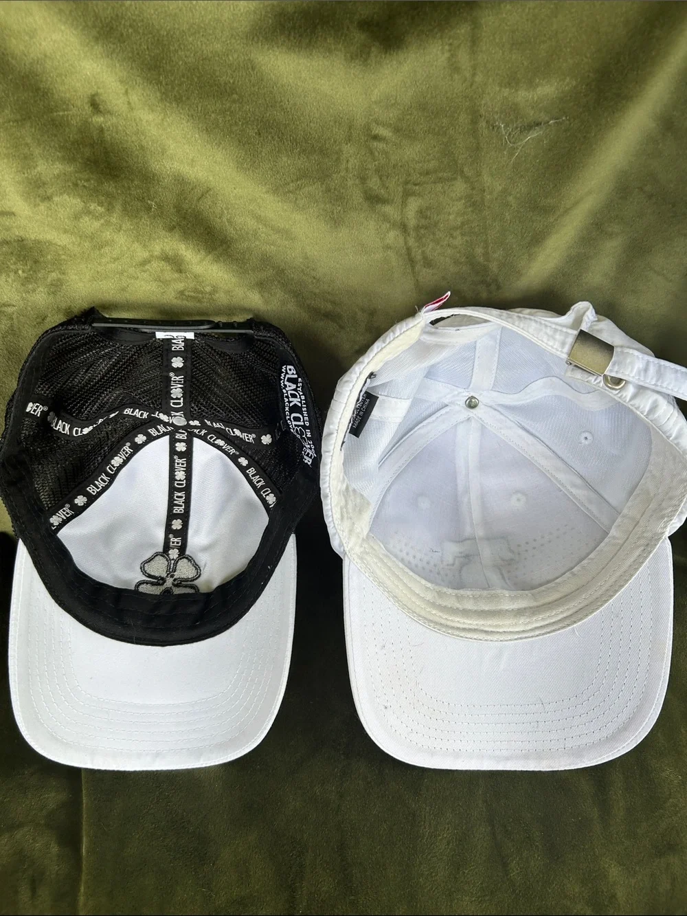 Live lucky and liberty bell front baseball caps   See pictures.